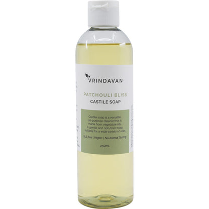 Vrindavan Castile Soap Patchouli Bliss 250ml