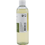 Right side view of 250ml Vrindavan Rosemary Castile Soap bottle showing product features and usage instructions.