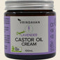 Vrindavan Castor Oil Cream Lavender 100ml