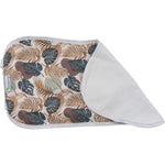 Vrindavan Castor Oil Pack in Natural Flora print with calico storage bag and organic cotton insert.