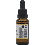 Right side of a 25ml Vrindavan Moringa Oil & White Lotus bottle showing the ingredients list and Australian Made logo.