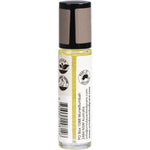 Back of Vrindavan Celestial Forest Perfume Oil 10ml bottle showing ingredients and application directions.