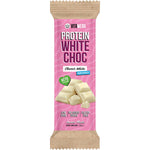 Single 35g Vitawerx Protein White Chocolate Bar in its blue and white wrapper.