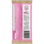 Back of Vitawerx Protein White Choc Bar 100g with nutrition facts, ingredients, and storage instructions.
