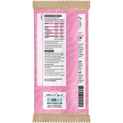 Vitawerx Protein White Choc Bar 100g (Pack of 12)