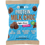 60g bag of Vitawerx Milk Chocolate Coated Coffee Beans on a white background.