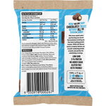 Back of Vitawerx Milk Choc Macadamias 60g bag showing nutrition facts, ingredients, and keto-friendly benefits.