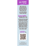 Side view of Well & Good Choc Fudge Brownie Mix 400g box highlighting product features and dietary information.