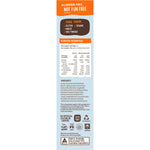 Right side of a Well and Good Choc Chip Cookie Mix box showing a giant pan cookie and simple three-step baking instructions.