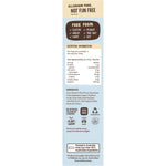 Right side of a Well & Good 400g Pastry Flour bag with a "Nut Free" logo and a Melbourne-made map on a white background.