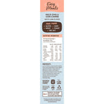 Side of Well & Good Mild Chilli Con Carne box showing "Plant-Based" and "Gluten Free" labels and product benefits.