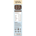 Right side of Well & Good Vanilla Custard Powder 250g box showing recipe ideas and serving suggestions.
