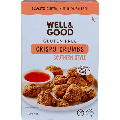 Well & Good Crispy Crumbs Southern Style 300g