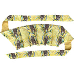 Wheatbags Love Banksia Pod wrap around heat pack with adjustable cotton straps and a native Australian seed pod print.