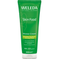 200ml tube of Weleda Skin Food Shower Cream with green packaging and a botanical leaf illustration.