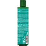 Back of white Weleda Revitalizing Shampoo bottle showing ingredients, organic certification, and product details.