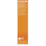 Right side of a Weleda Sea Buckthorn Body Oil box showing product features and a list of natural ingredients.