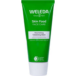 75ml tube of Weleda Skin Food Nourishing Cleansing Balm with a yellow and green botanical design.