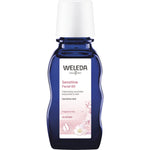 Weleda Sensitive Facial Oil Almond 50ml glass bottle with a pink label.