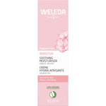 Box of Weleda Sensitive Soothing Moisturiser Almond 30ml with organic almond oil and plum kernel oil.