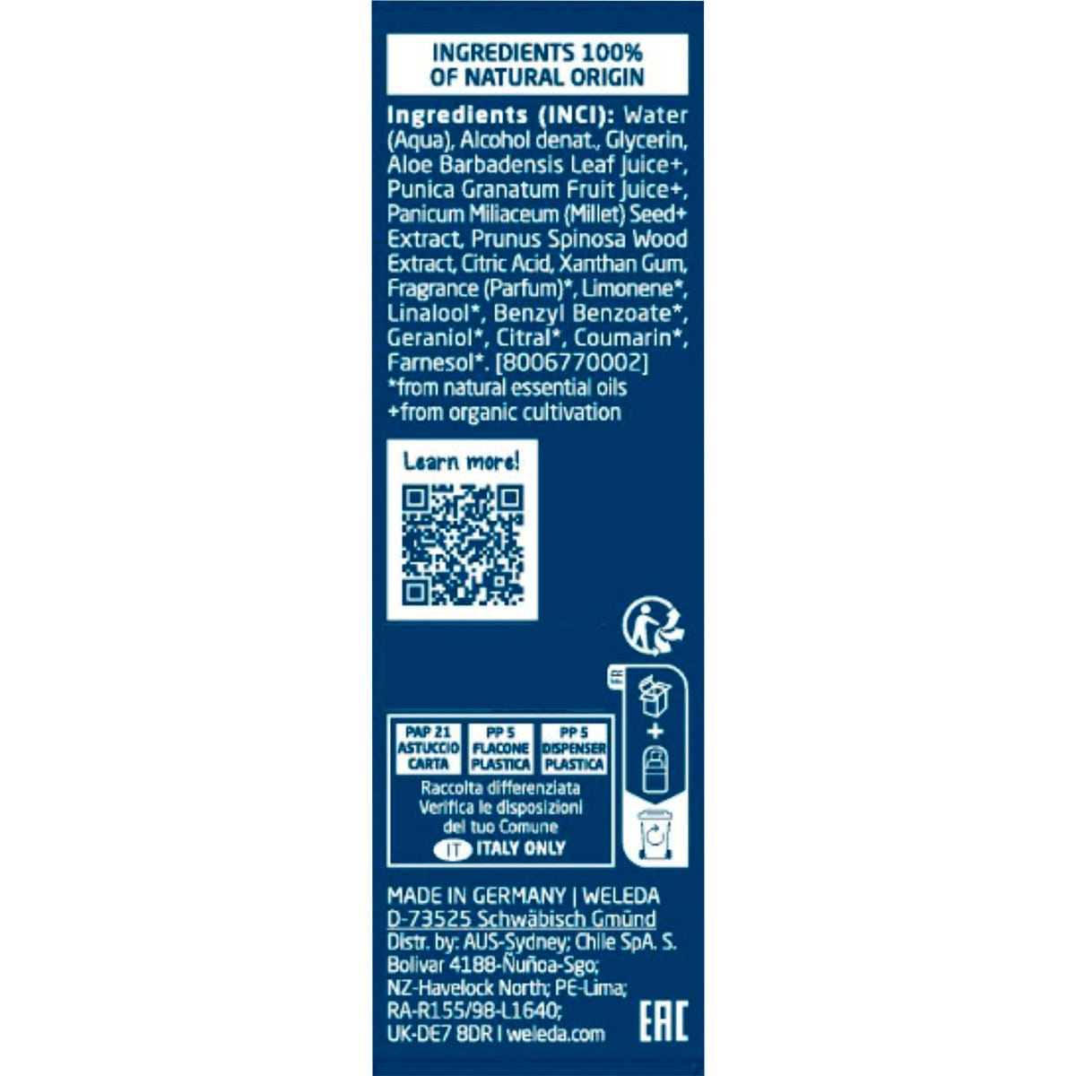 Weleda 5 in 1 Multi-Action Serum Men 30ml
