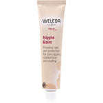 Front view of a 25g tube of Weleda Nipple Balm for breastfeeding care and protection.