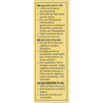 Right side of Weleda Ginger & Petitgrain Shower Bar box showing 100% natural and plastic-free packaging details.
