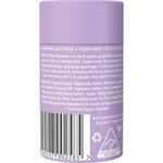 Back of Woohoo Pop Extra Strength deodorant tube with ingredients, directions, and Australian Made logo.