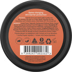 Back of Woohoo Body Bestie tin showing ingredients, directions for use, and a 100 percent recyclable packaging icon.