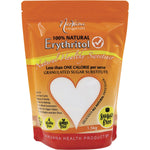 1.5kg bag of Nirvana Originals Erythritol 100% Natural sweetener with a green and white label.