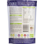 Back of Zero Slim & Healthy 400g Konjac Noodles pack with ingredients, nutritional info, and prep instructions.