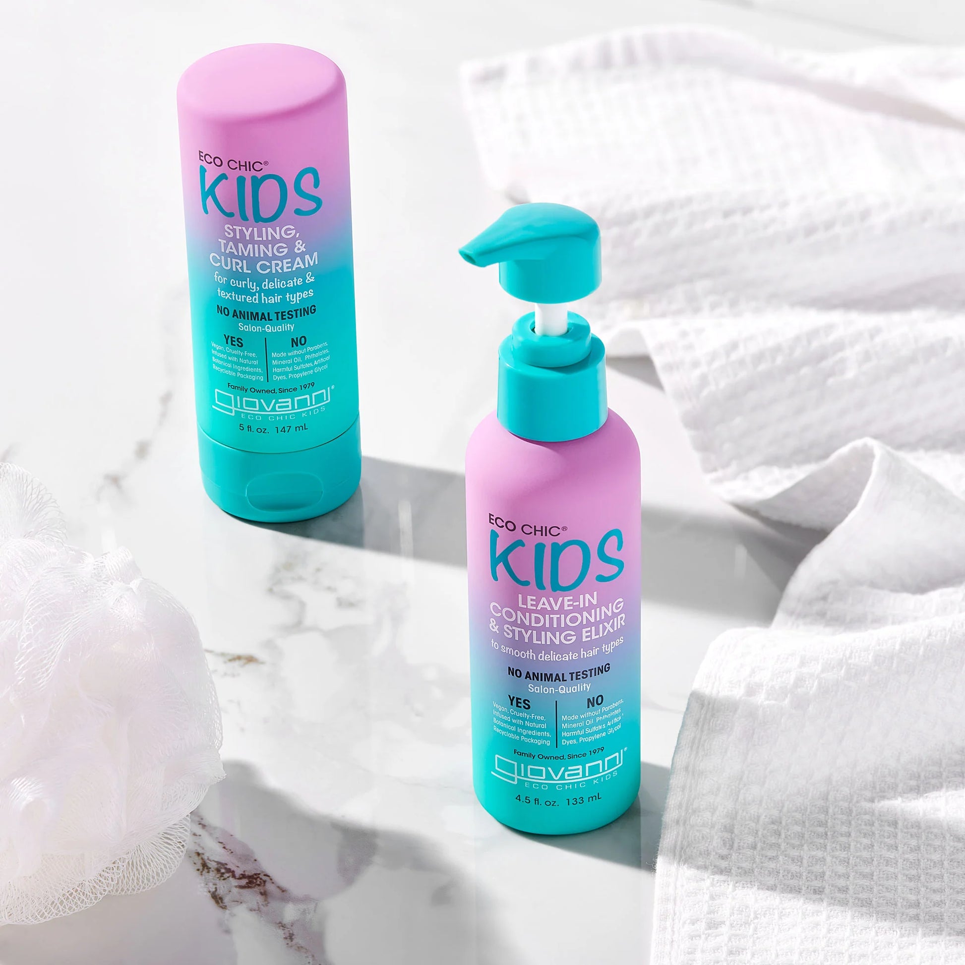Giovanni Eco Chic Kids Styling, Taming & Curl Cream 147ml