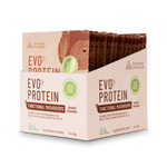 Single Evolution Botanicals Smooth Chocolate EVO+ Protein 30g sachet with mushroom and protein benefits.