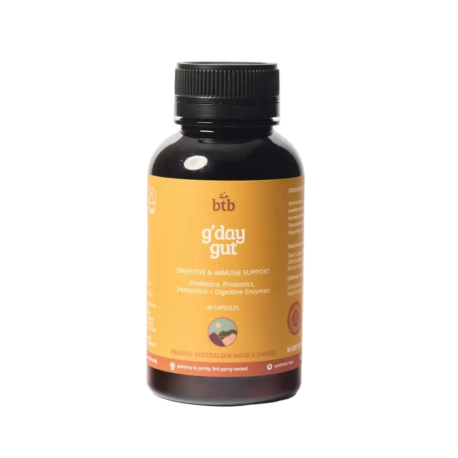 Bush Tucker Blends Gday Gut 90 Capsules