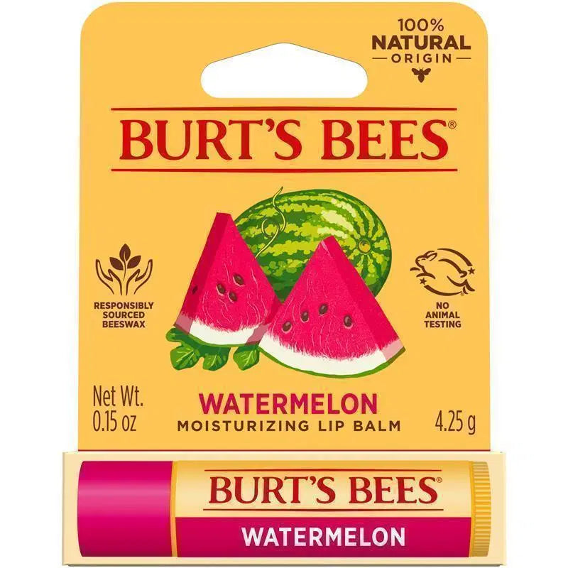 Burts Bees Moisturising Lip Balm Watermelon 4.25g