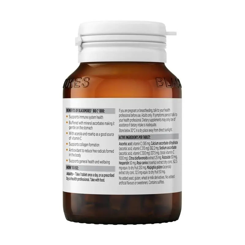 Blackmores Bio C 1000 62 Tablets