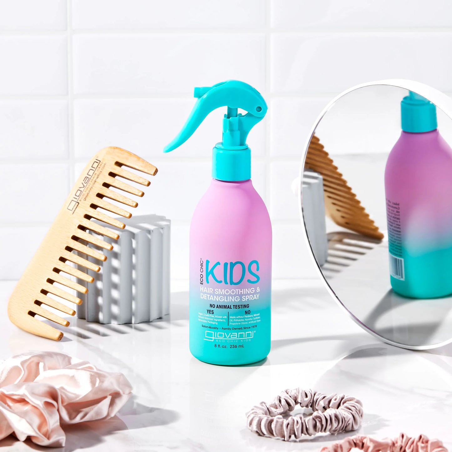 Giovanni Eco Chic Kids Hair Smoothing & Detangling Spray 236ml